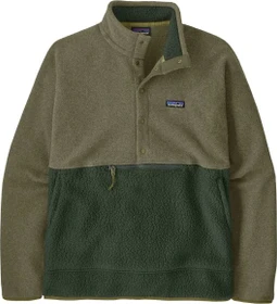 Patagonia Retro Pile Half-Snap Fleece Pullover old growth green (Herren)