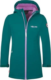 Trollkids Kristiansand Funktionsmantel midnight petrol (Junior)