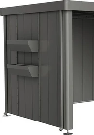 Biohort FloraBoard für Seitendach Neo quarzgrau