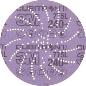 3M Xtract Cubitron II 775L Schleifblatt K240, 125mm, 50 Stück