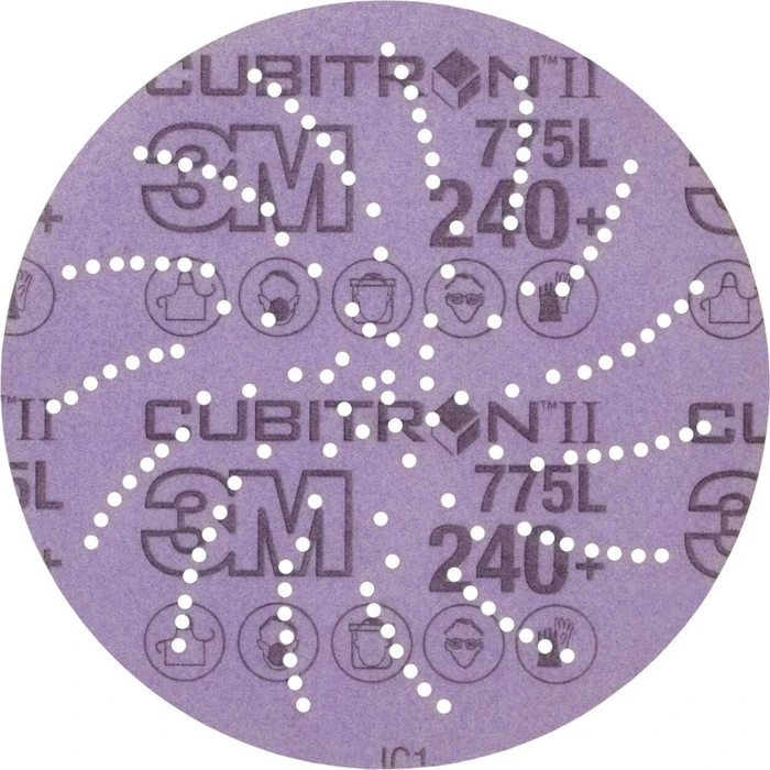 3M Xtract Cubitron II 775L Schleifblatt K240, 125mm, 50 Stück