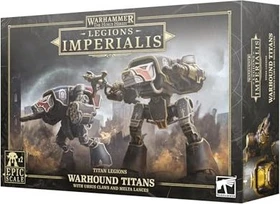 Games Workshop Warhammer The Horus Heresy: Legions Imperialis - Titan Legions - Warhound Titans mit Ursus Claws und Melta Lances