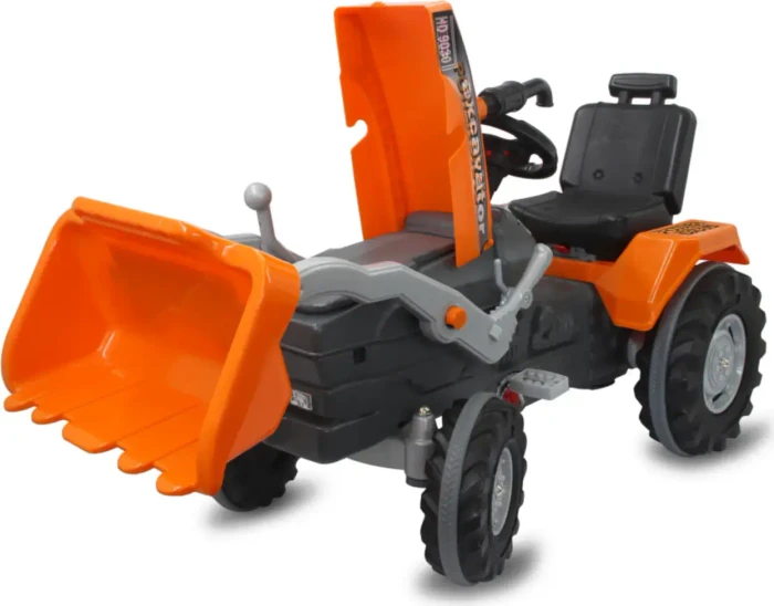 Jamara Trettraktor Power Drag mit Frontlader orange (460815)