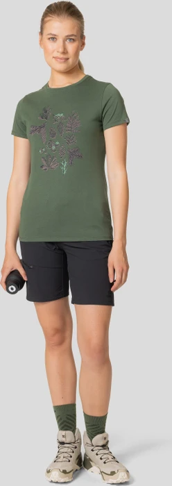 Odlo Kumano Funktionsshirt kurzarm camping green (Damen)