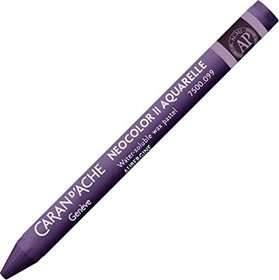 Caran d'Ache Neocolor II Aquarelle Wachskreide, aubergine, 10er-Pack