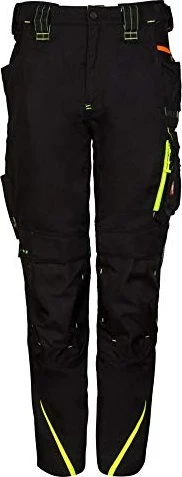 Engelbert Strauss Bundhose e.s.motion 2020 Hose lang schwarz/warngelb/warnorange (Herren)