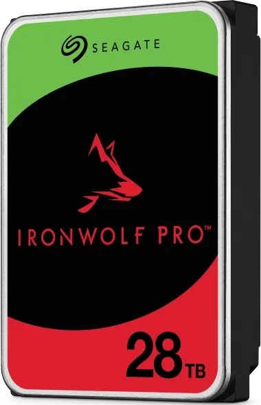 Seagate IronWolf Pro NAS HDD +Rescue 28TB, 24/7, 512e / 3.5" / SATA 6Gb/s