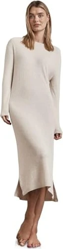 Street One Langes Strickkleid Kleid oak beige melange (Damen)