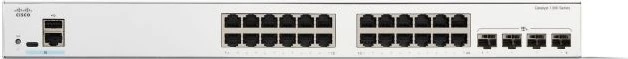 Cisco Catalyst 1300 Rackmount Gigabit Managed Switch, 24x RJ-45, 4x SFP+