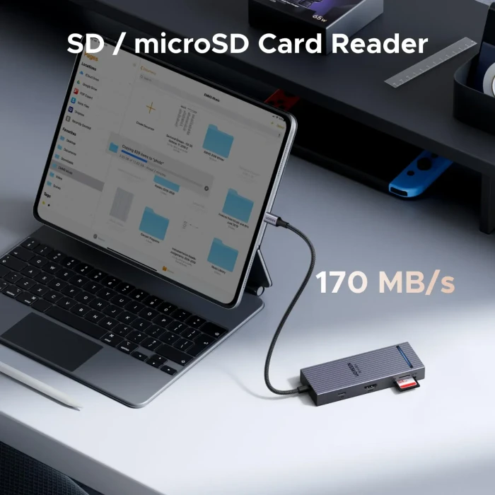 Ugreen Revodok Pro 108, USB-C 3.1 [Stecker]
