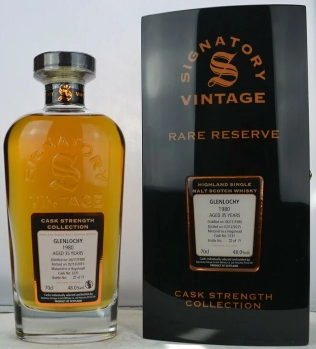 Signatory Vintage Cask Strength Collection Rare Reserve Glenlochy 1980 700ml