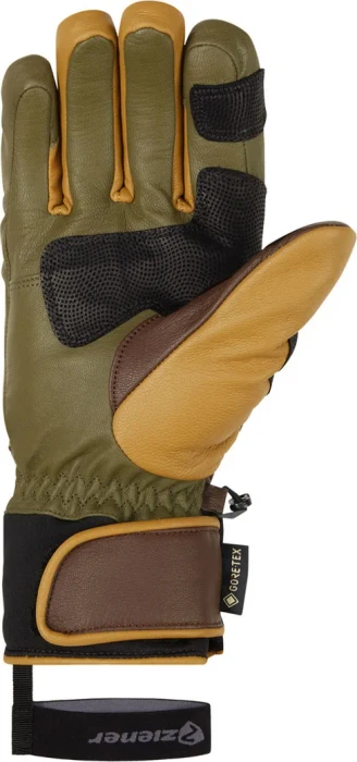 Ziener Guard-Z GTX + Gore Grip PR Skihandschuhe dark brown