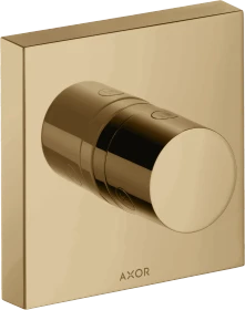 Hansgrohe AXOR ShowerSolutions Ab- und Umstellventil Trio/ Quattro 120/120 Unterputz polished bronze