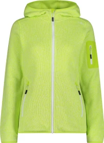 CMP Knit Tech Fleece Hoody Jacke apple/bianco (Damen)