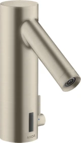Hansgrohe Axor Starck elektrische Waschbeckenarmatur mit Temperaturregulierung und Netzanschluss brushed nickel