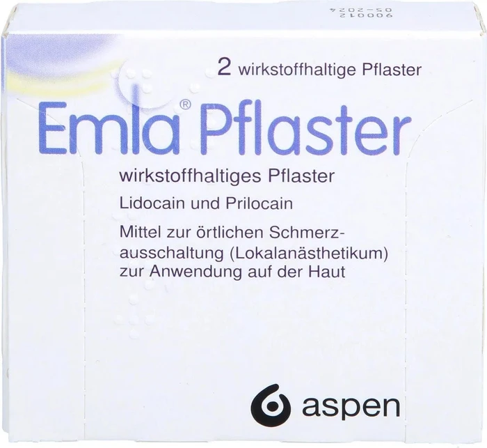 Emla Pflaster, 2 Stück