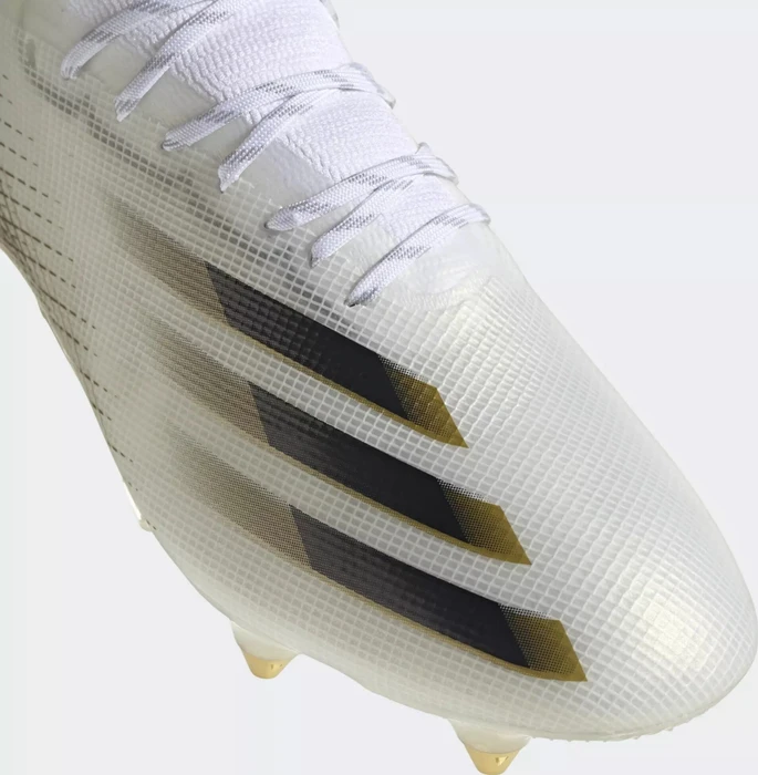 adidas X Ghosted.1 SG cloud white/core black/met. gold melange (Herren)