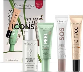 Madara The Icons Light Reinigung 50ml + Maske 17ml + Creme 15ml + Creme 15ml Geschenkset