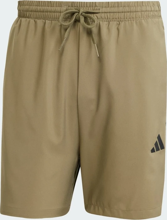 adidas Essentials 3-Streifen Chelsea Trainingshose kurz olive strata/black (Herren)