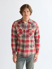 Wrangler Regular Western Hemd langarm chili pepper (Herren)