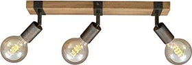 Briloner Wood Basic Spot 3-flammig grau