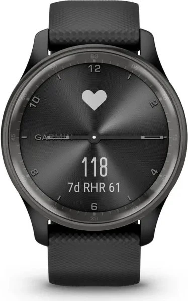 Garmin vivomove Trend Aktivitäts-Tracker black/slate grey