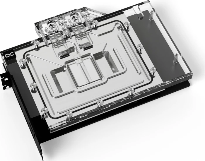 Alphacool Eisblock Aurora Acryl GPX-N NVIDIA RTX 4080 Strix mit Backplate