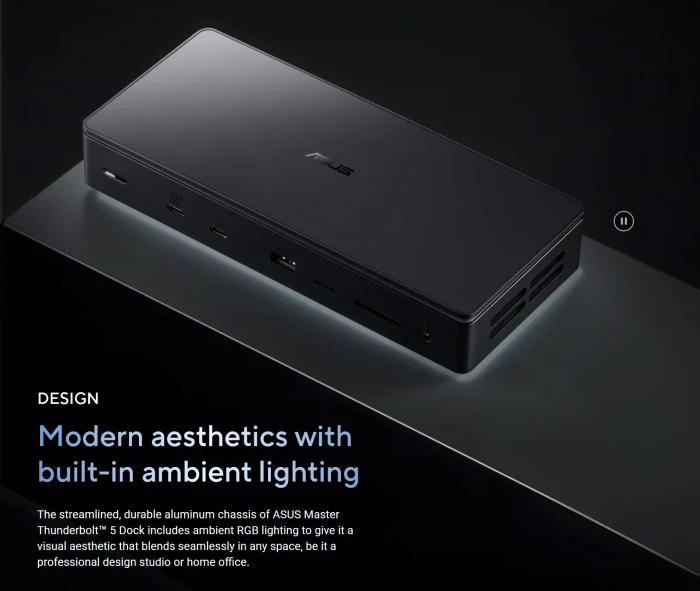 ASUS Master Thunderbolt 5 Dock DC510, Thunderbolt 5 [Buchse]