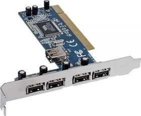 InLine Schnittstellenkarte 5x USB-A 2.0, PCI (66673V)
