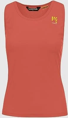 Karpos Loma Funktionsshirt ärmellos hot coral/vintage indigo/cloud (Damen)