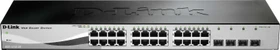 D-Link DGS-1210 Rackmount Gigabit Smart Switch, 24x RJ-45, 4x SFP (DGS-1210-28)
