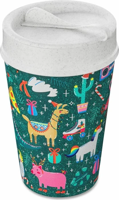 koziol Iso To Go Isolierbecher 400ml crazy christmas
