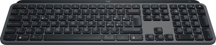 Logitech MX Keys S, Graphite, schwarz, LEDs weiß, Logi Bolt, USB/Bluetooth, IT
