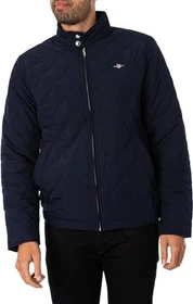 Gant Gesteppter Windcheater Jacke evening blue (Herren)