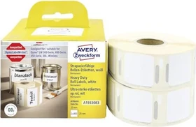 Avery-Zweckform Hochleistungsetiketten kompatibel zu Dymo 1933083, 57x32mm, weiß, 2er-Pack (1700 Etiketten)