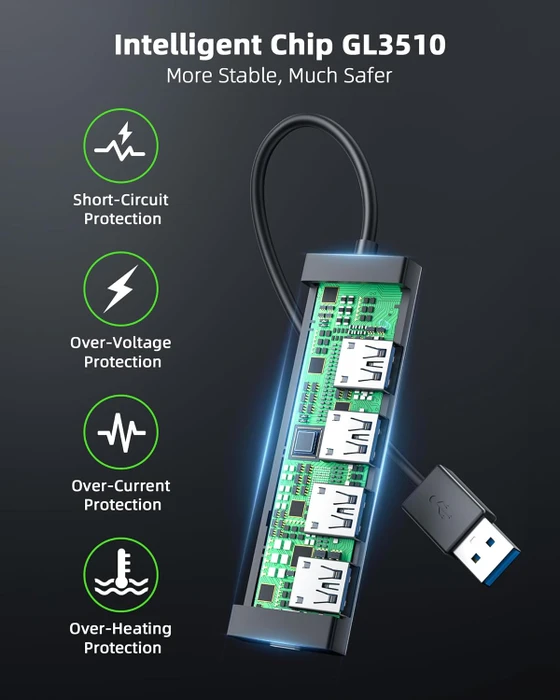 Acer USB-Hub, USB-A 3.0 [Stecker]