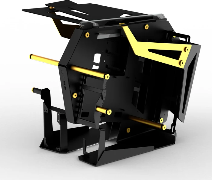FSP T-WINGS CMT710, gold, Glasfenster