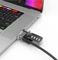 Maclocks Ledge Adapter mit Kombinationskabelschloss für Macbook Pro Touch Bar 13.3"/15.4" Vorschaubild
