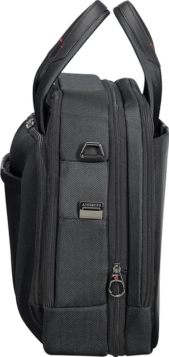 Samsonite Pro-DLX 5 Bailhandle expandable 17.3" erweiterbare Notebook-Umhängetasche schwarz
