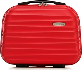 Wittchen Groove Line Beauty Case 30cm rot