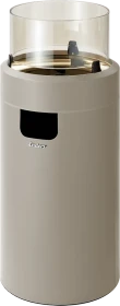Enders Nova LED M Gas-Terrassenfeuer taupe