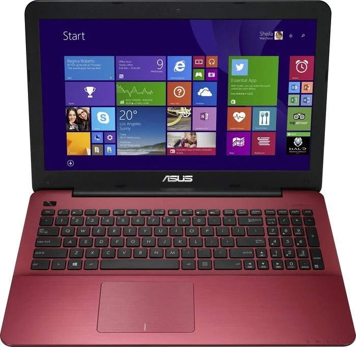 ASUS X555LA-XX1266H, rot, Core i3-5005U, 8GB RAM, 1.50TB HDD, UK