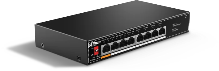 Dahua SF10 Desktop Switch, 8x RJ-45, 60W Hi-PoE