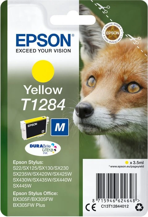 Epson Tinte T1284 gelb
