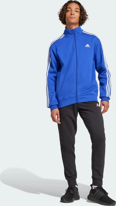 adidas Basic 3-Streifen Fleece Trainingsanzug (Herren)