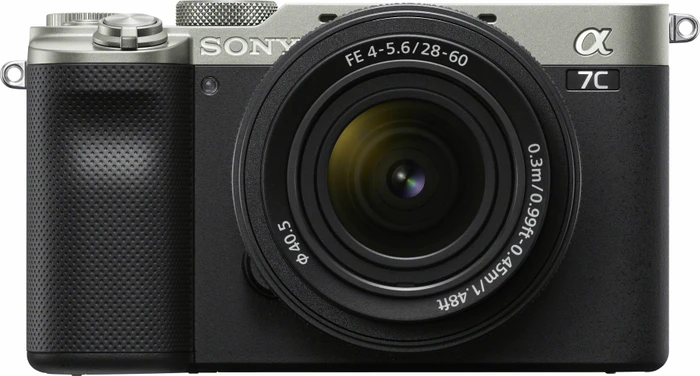 Sony Alpha 7C silber mit Objektiv FE 28-60mm 4.0-5.6