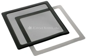 DEMCiflex Staubfilter 230mm quadratisch schwarz/schwarz