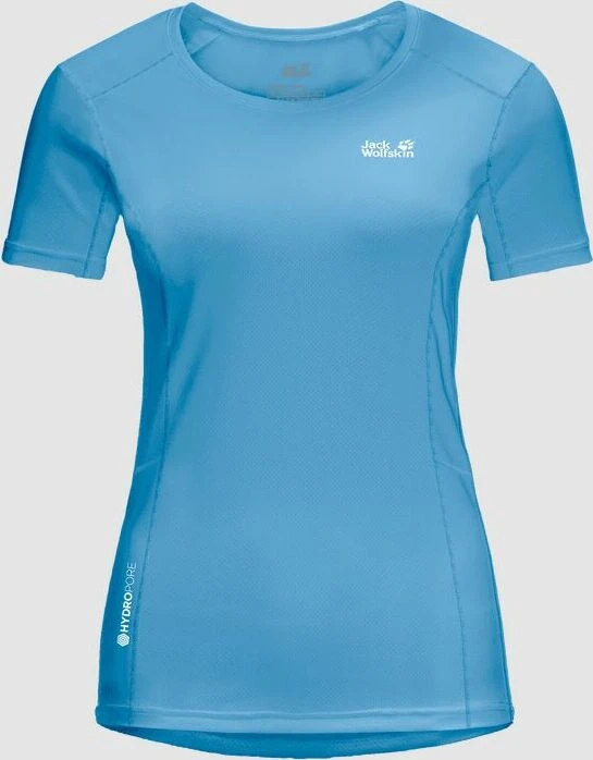 Jack Wolfskin Narrows Funktionsshirt kurzarm misty blue (Damen)
