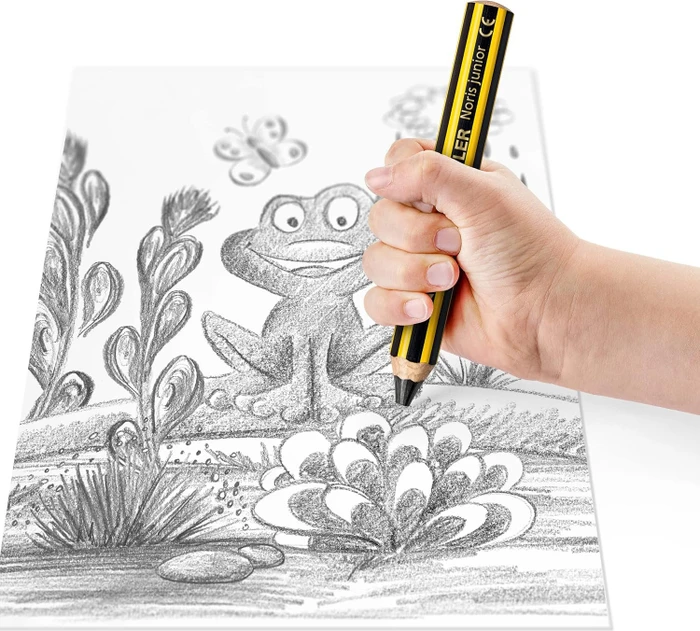 Staedtler Noris Junior 61 C1 Wachsmalstift sortiert, 6er-Set (61 C1) – Bild 5 von 7