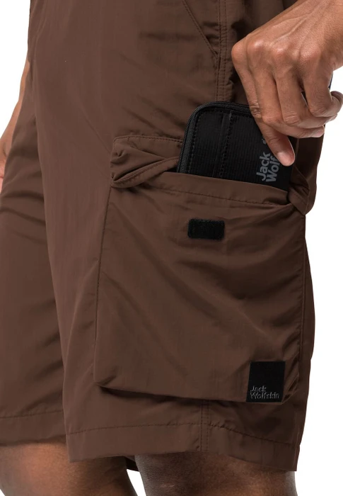 Jack Wolfskin Kalahari Cargo Hose kurz dark mahogany (Herren)